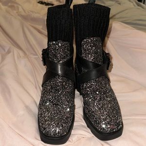 Michael kors alistar sparkly boots